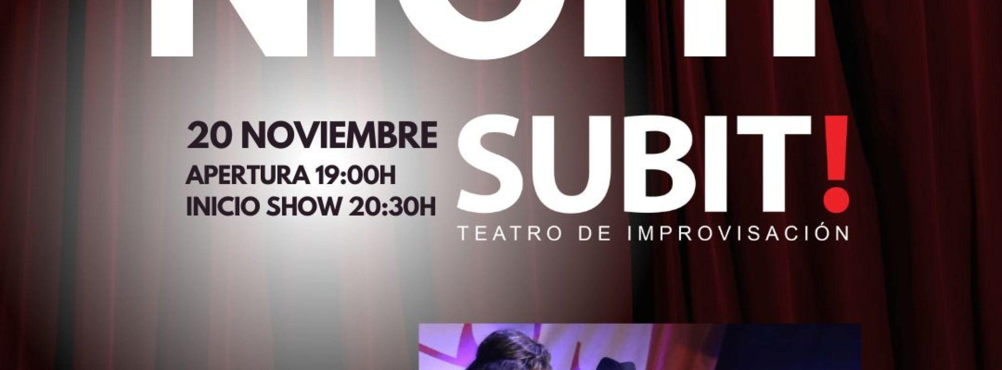 Comedy Night - SUBIT! Humor improvisado