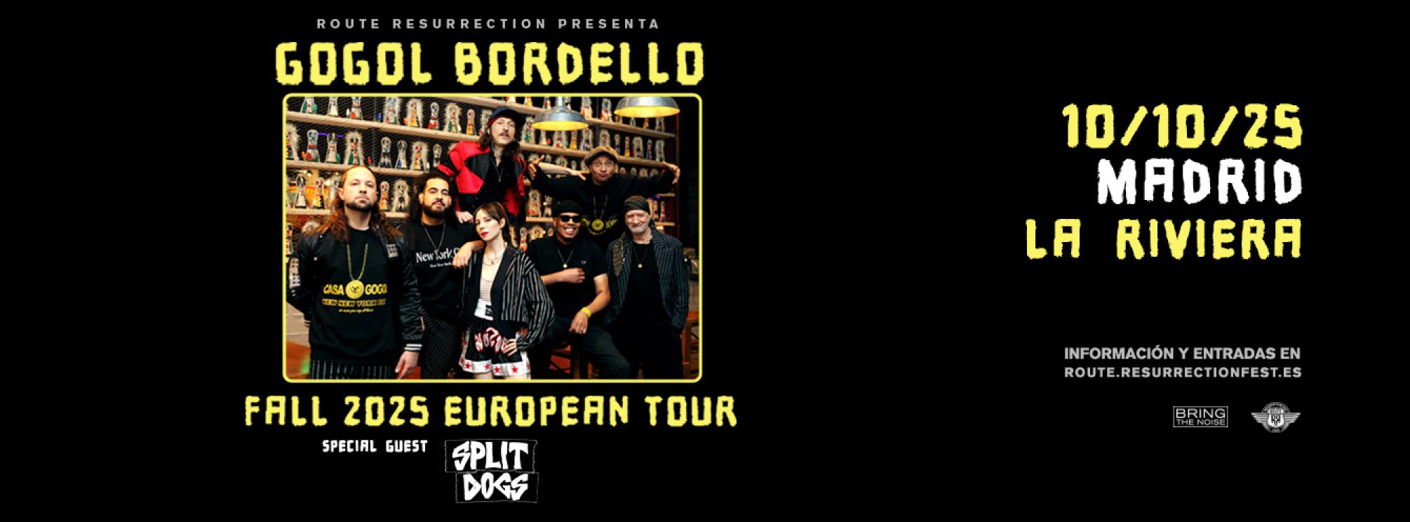 GOGOL BORDELLO - MADRID