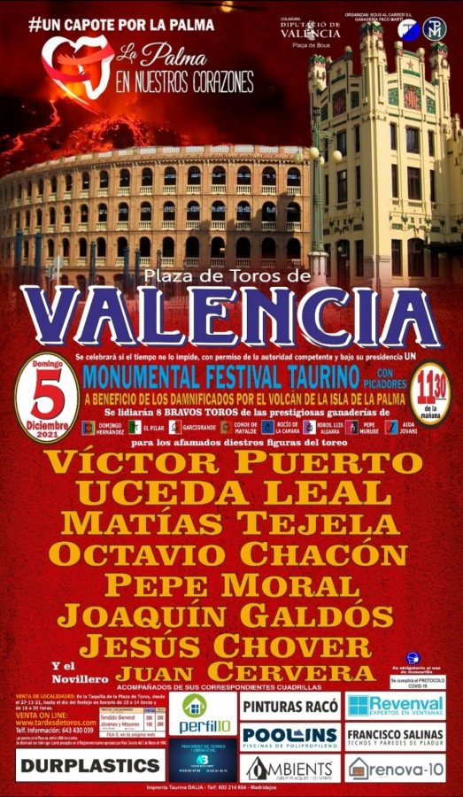 Monumental Festival Taurino en Valencia