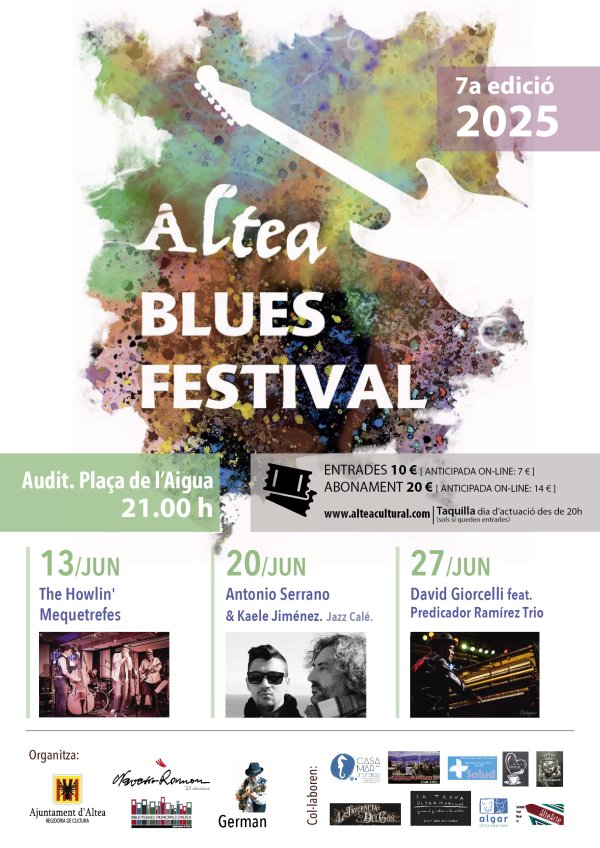 Antonio Serrano & Kaele Jiménez: Jazz Calé - Altea Blues Festival 2025