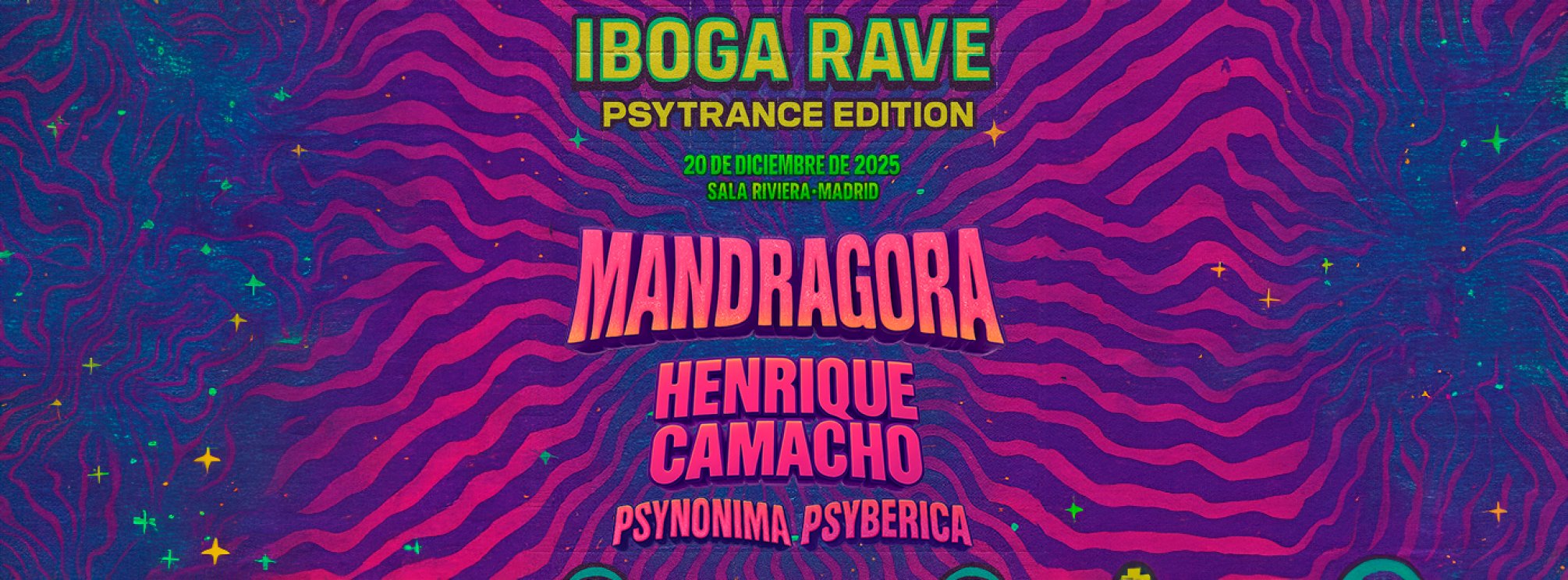 Mandragora & Henrique Camacho @ La Riviera | Iboga Rave PSY Edition