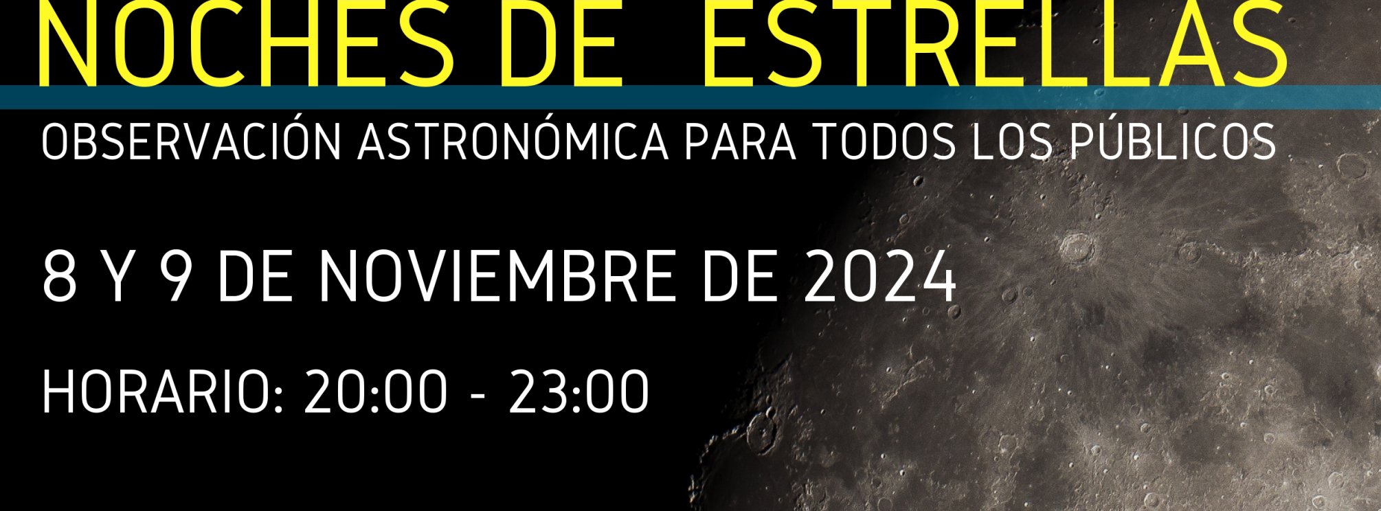 Noche de estrellas en CEMA Los Molinos (Crevillent) del 9 de noviembre de 2024