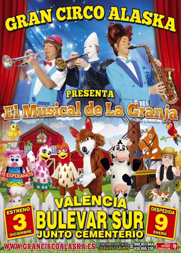Gran Circo Alaska en Valencia
