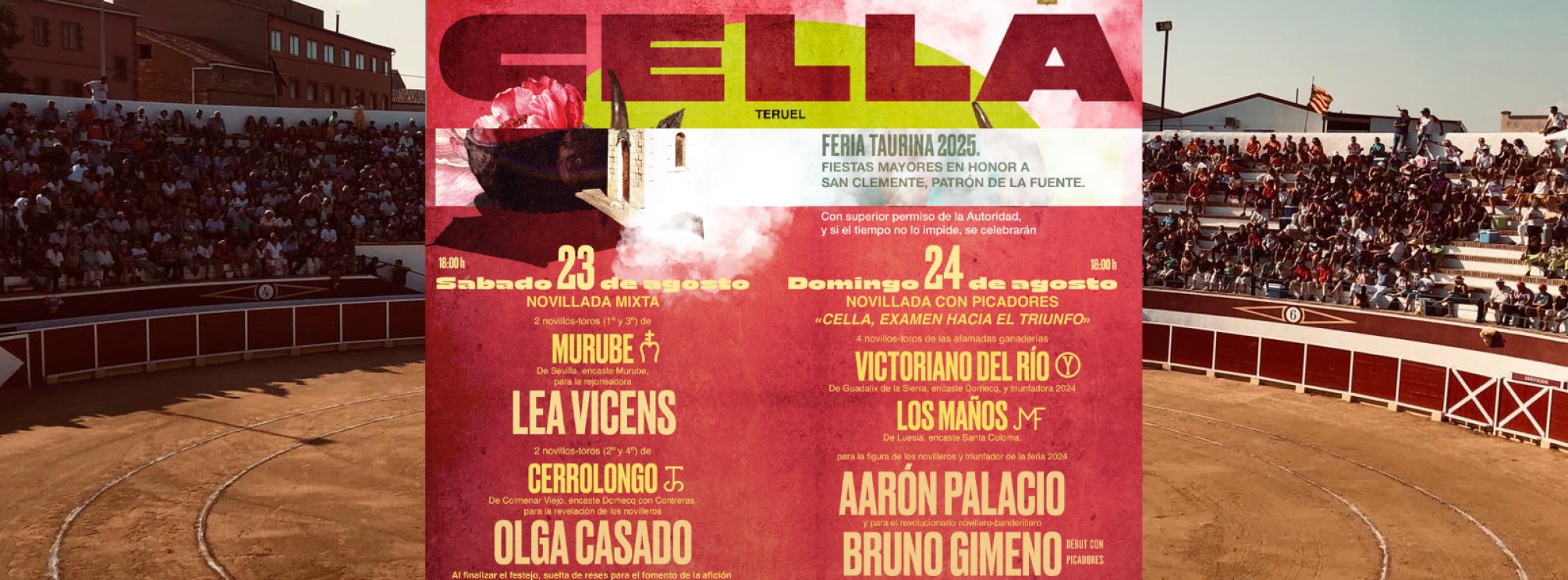 PACK 2 NOVILLADAS - CELLA 2025