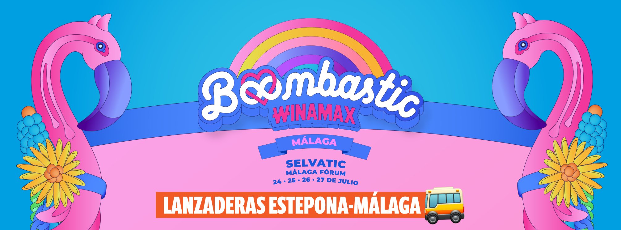Boombastic Winamax Costa del Sol 2025 - Buses Lanzadera