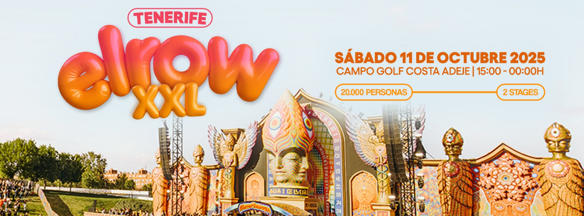 elrow XXL Tenerife 2025