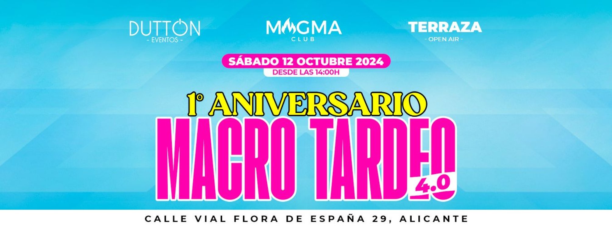 MACRO TARDEO: 1º ANIVERSARIO