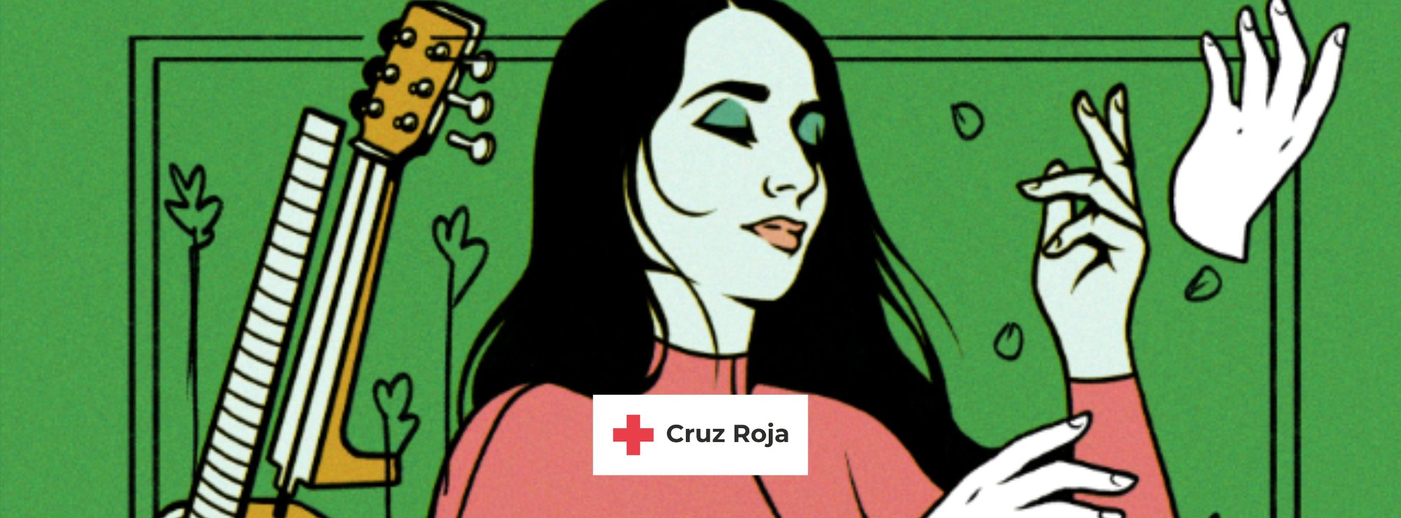 CRUZ ROJA 'LIBERANDO A LA HUMANIDAD DEL MIEDO' CON ZAHARA