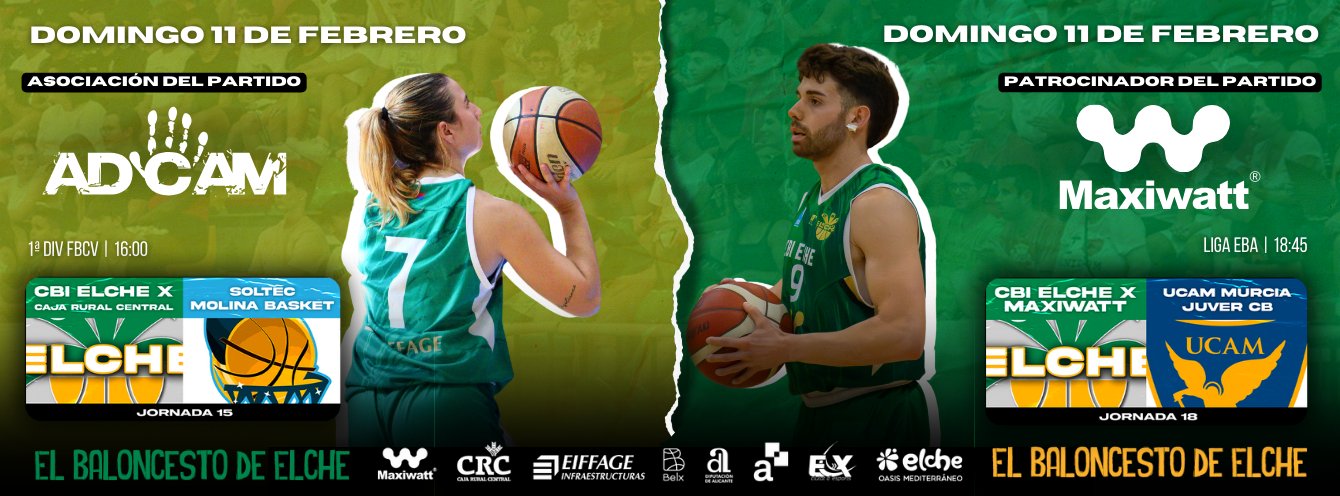 CBI Elche x Maxiwatt vs. UCAM Murcia Juver CB