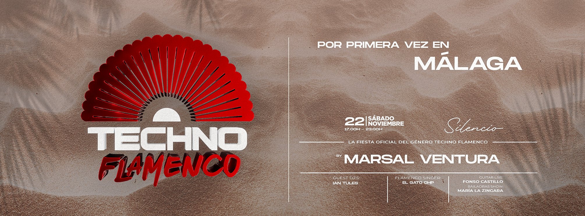 TECHNO FLAMENCO SILENCIO BEACH | ESTRENO EN MÁLAGA