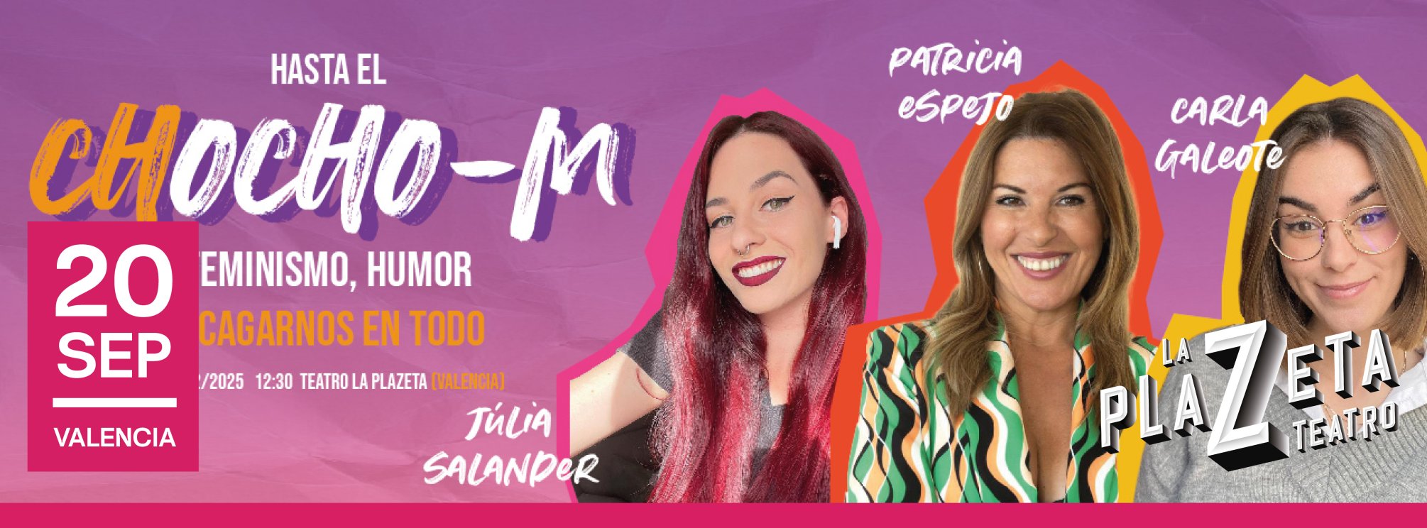 Patricia Espejo, Julia Salander y Carla Galeote