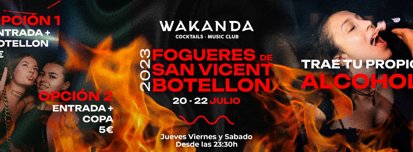 HOGUERAS SAN VICENTE DEL RASPEIG | WAKANDA