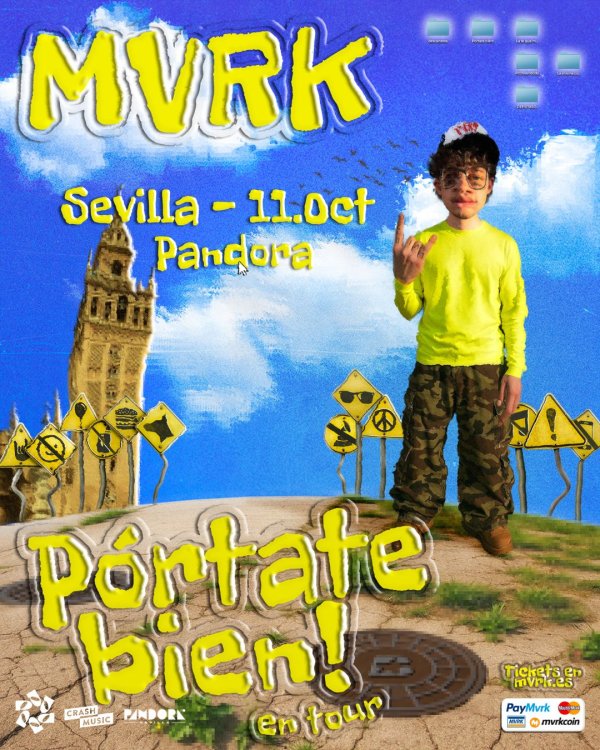 CONCIERTO MVRK - SEVILLA - PANDORA - SÁBADO 11 DE OCTUBRE