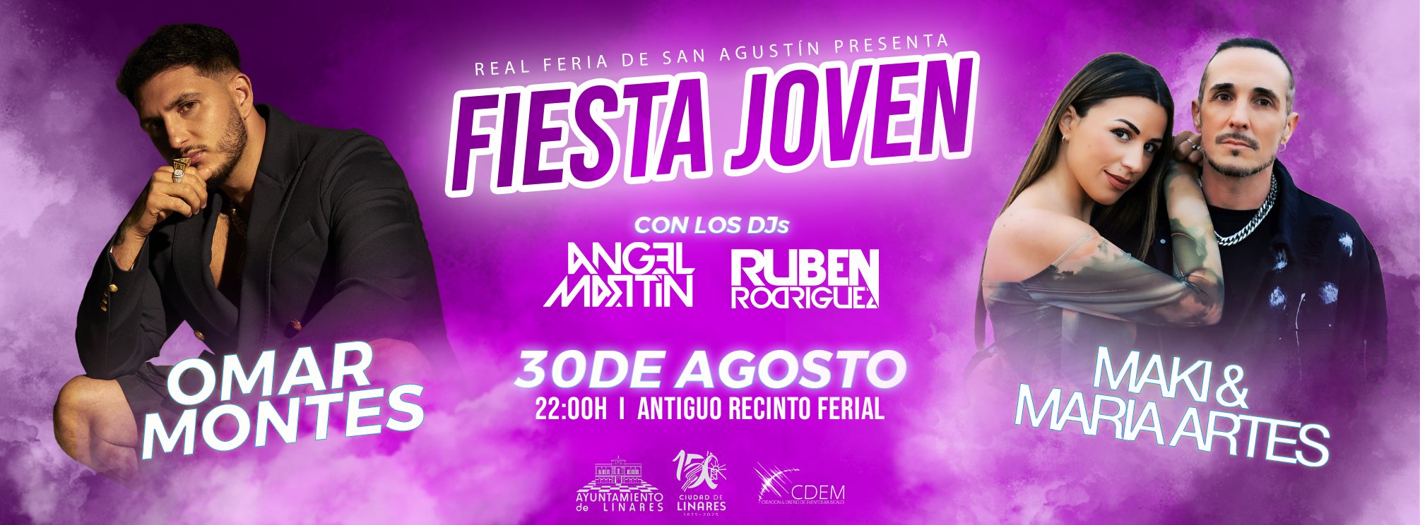 FIESTA JOVEN - MAKI Y MARIA ARTÉS & OMAR MONTES