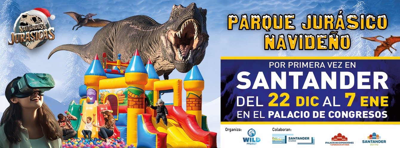Criaturas Jurásicas en Palacio de congresos SANTANDER