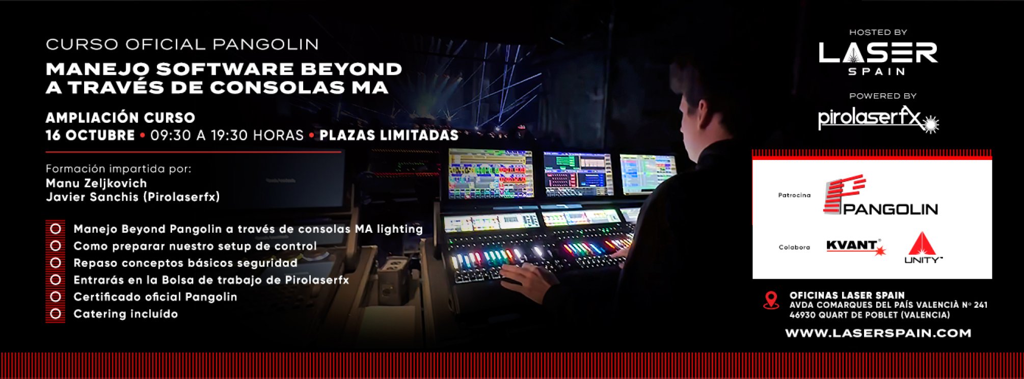 MANEJO SOFTWARE BEYOND A TRAVES DE CONSOLA MA (OFICIAL PANGOLIN)