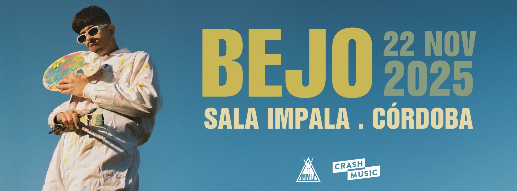 CONCIERTO BEJO - CÓRDOBA - IMPALA - SÁBADO 22 DE NOVIEMBRE