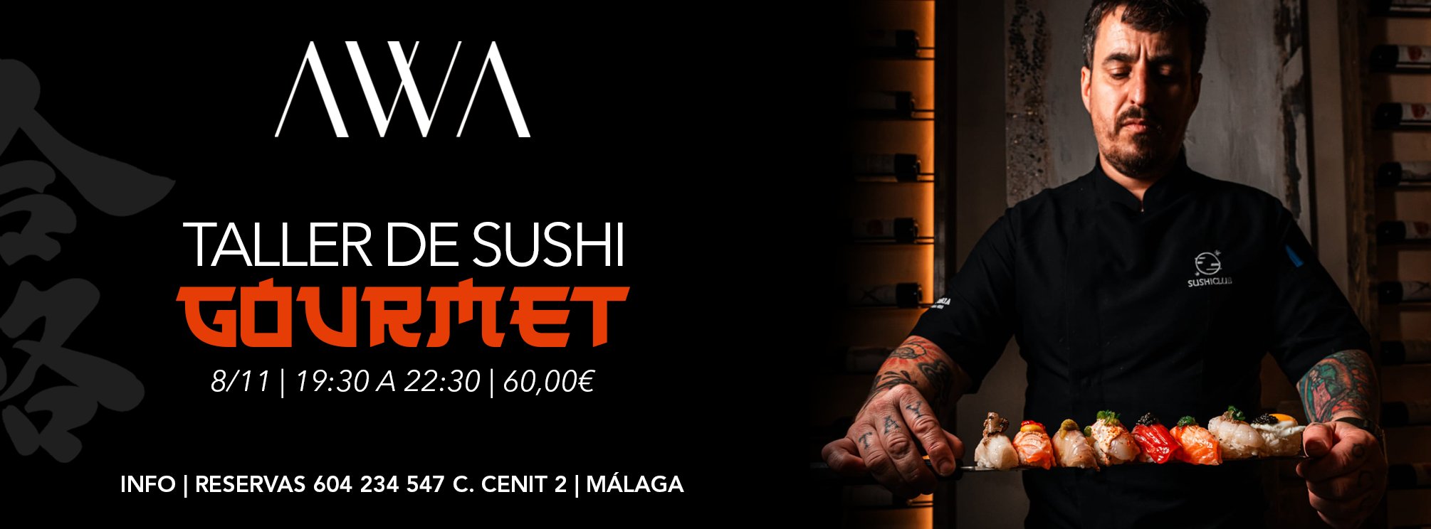 TALLER DE SUSHI GOURMET