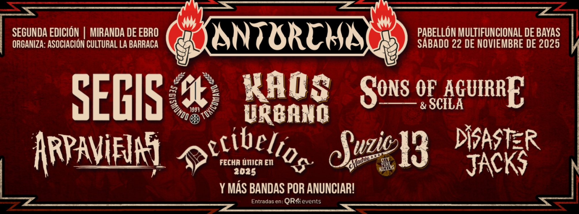 Autobuses Antorcha Festival 2025
