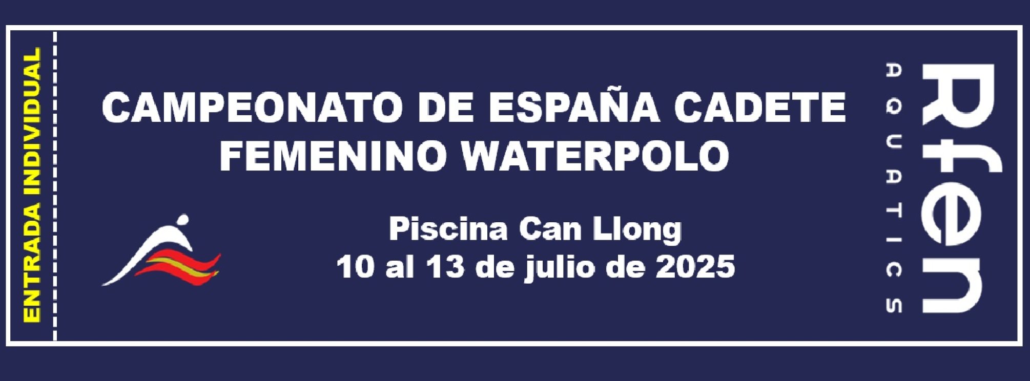 CAMPEONATO DE ESPAÑA CADETE FEMENINO WATERPOLO
