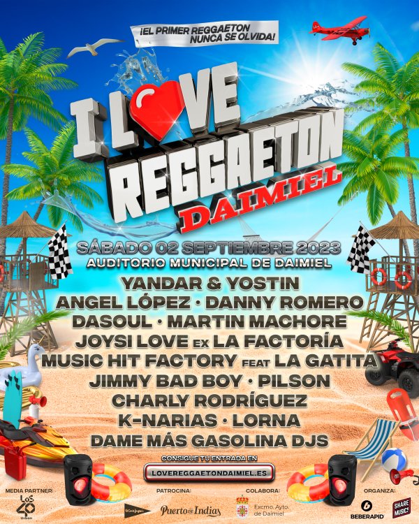 I Love Reggaeton Daimiel en Concierto 2023 Enterticket