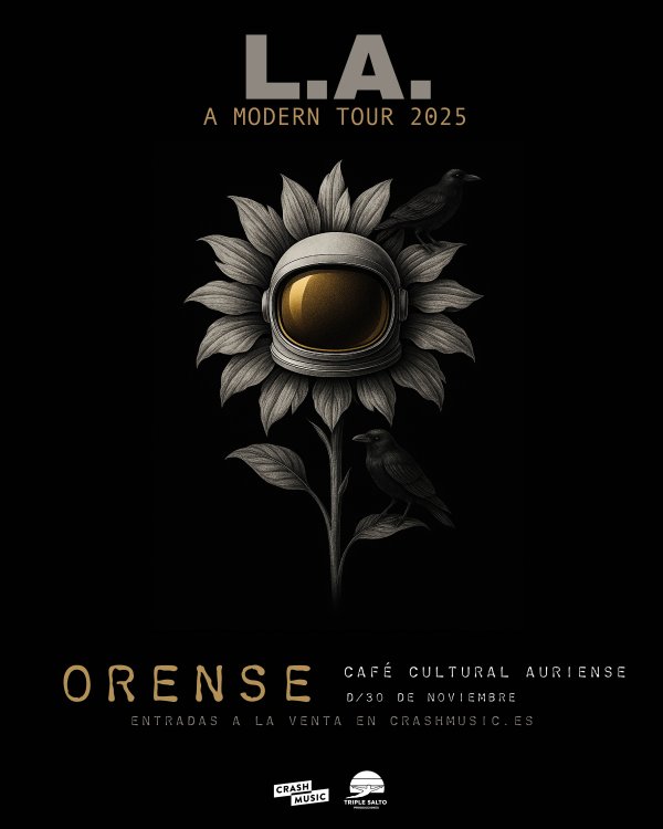 CONCIERTO DE L.A. - OURENSE - CAFÉ CULTURAL AURIENSE - DOMINGO 30 DE NOVIEMBRE
