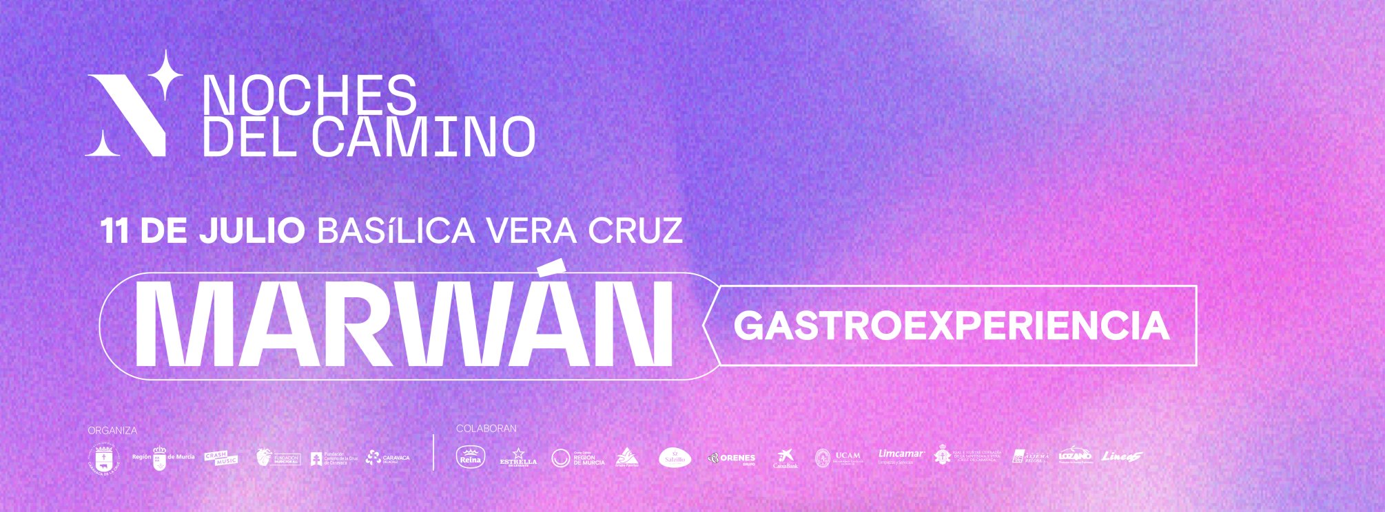 CONCIERTO DE MARWÁN - CARAVACA DE LA CRUZ - NOCHES DEL CAMINO - VIERNES, 11 DE JULIO 2025