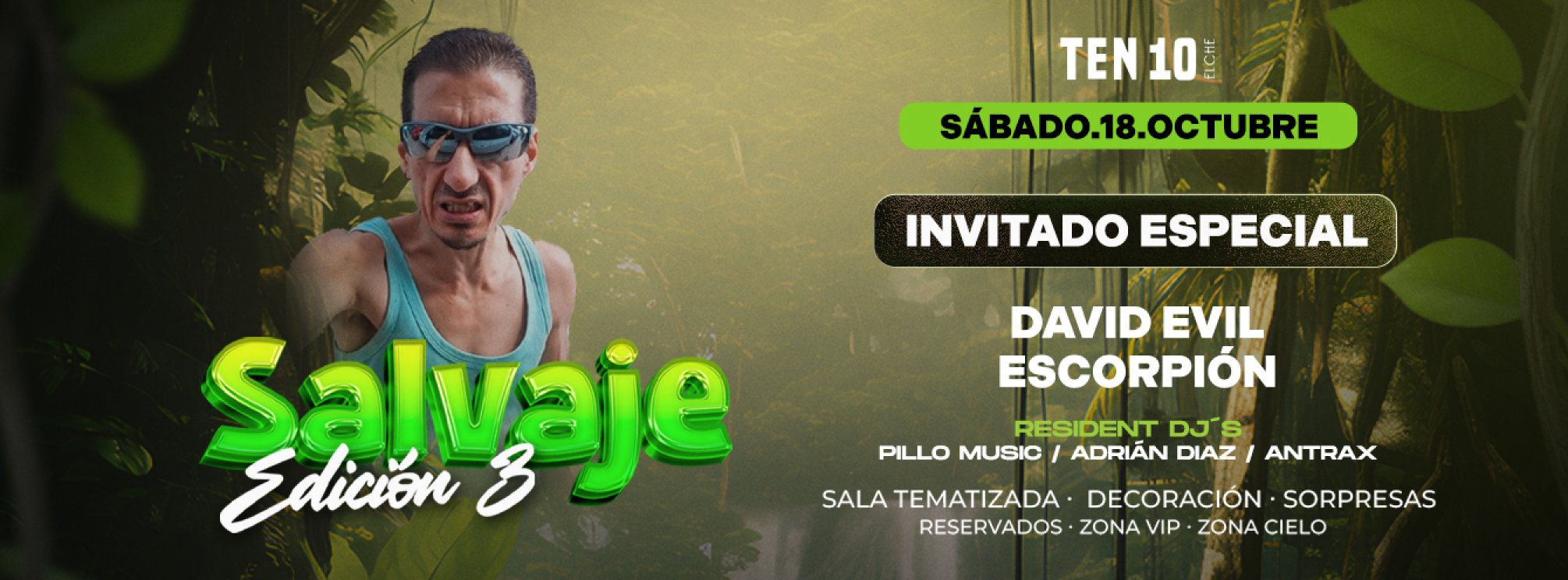 SÁBADO 18 de Octubre TEN 10 Elche