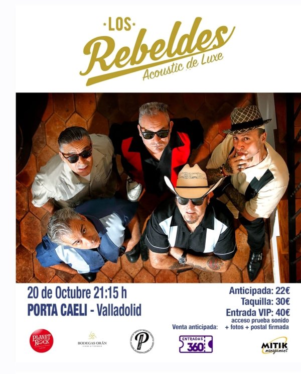 Los Rebeldes en Porta Caeli - Valladolid