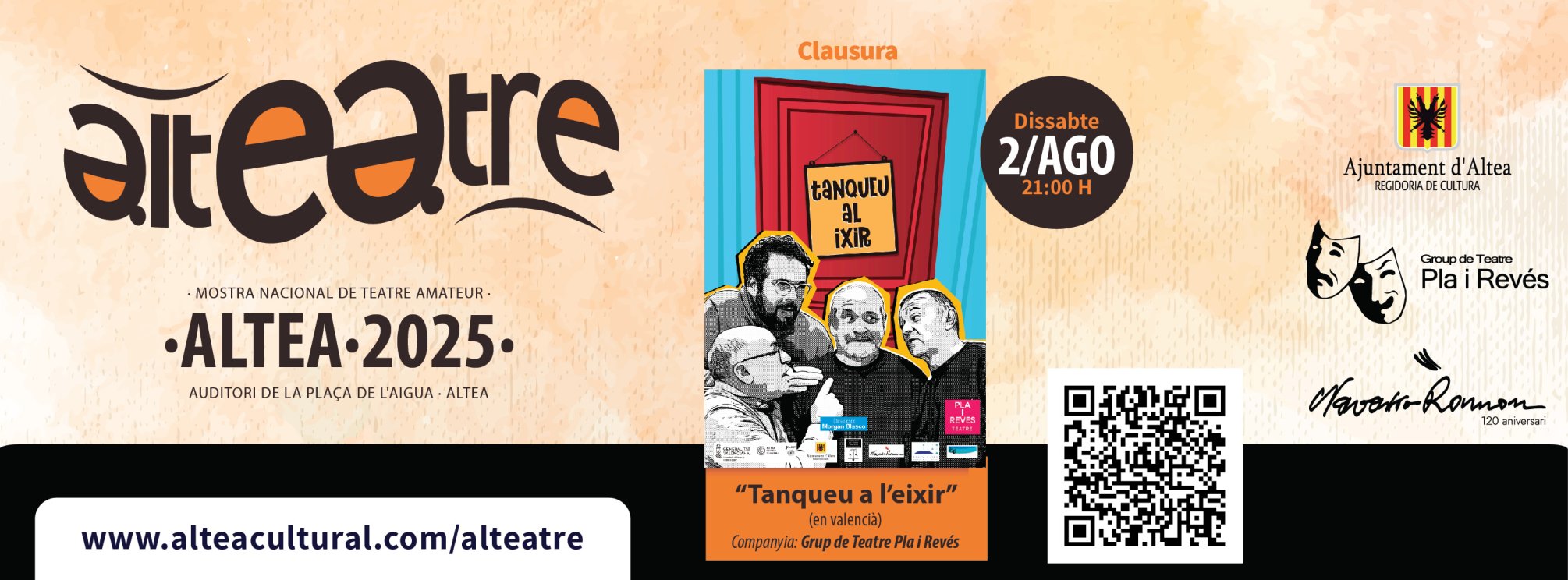 Tanqueu a l'eixir (Cia. Grup de Teatre Pla i Revés) - Alteatre 2025