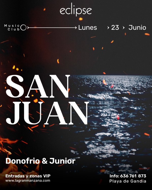 ECLIPSE | LUNES 23 JUNIO - SAN JUAN