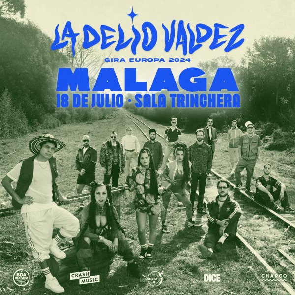 CONCIERTO LA DELIO VALDEZ - MÁLAGA - LA TRINCHERA - JUEVES 18 DE JULIO
