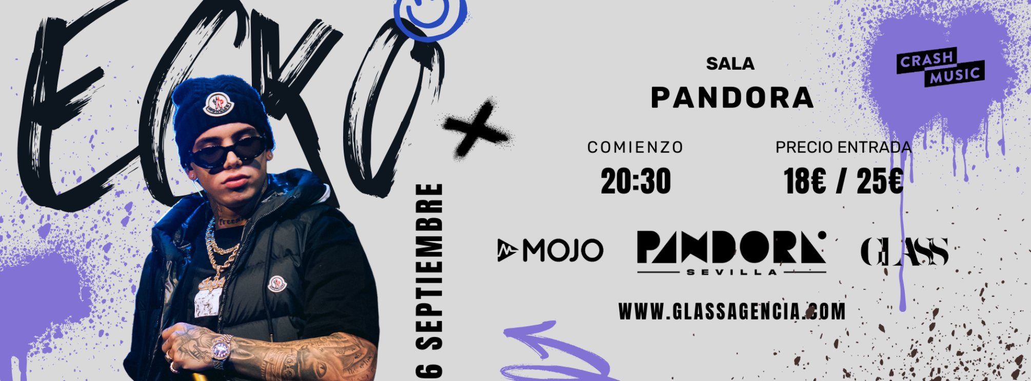 Imagen CONCIERTO ECKO - SEVILLA - SALA PANDORA -  VIERNES 6 DE SEPTIEMBRE CANCELADO