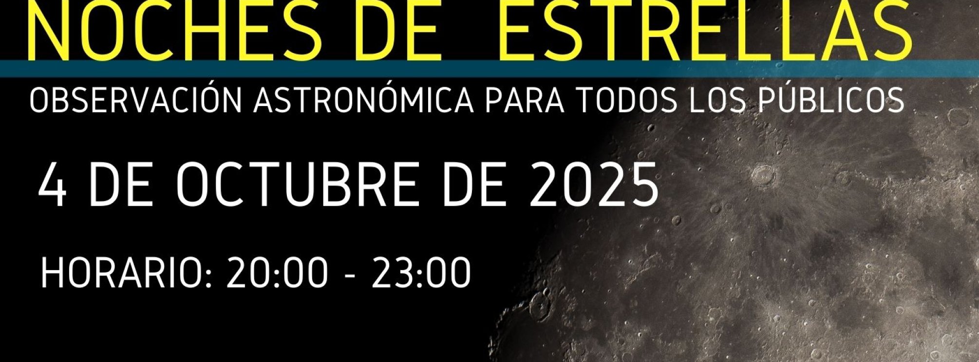Noche de estrellas en CEMA Los Molinos (Crevillent) del 4 de octubre de 2025