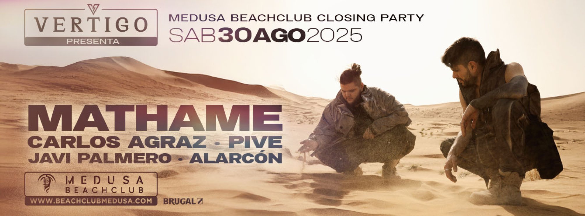 Medusa Beach Club - VERTIGO CLOSING PARTY