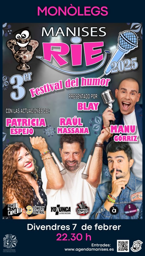 III FESTIVAL DE L’HUMOR ‘MANISES RIE’