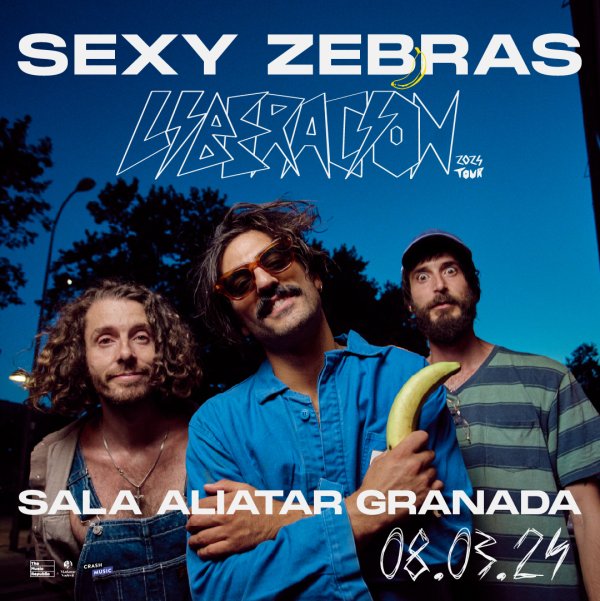 CONCIERTO SEXY ZEBRAS - GRANADA - SALA ALIATAR -  VIERNES 8 DE MARZO