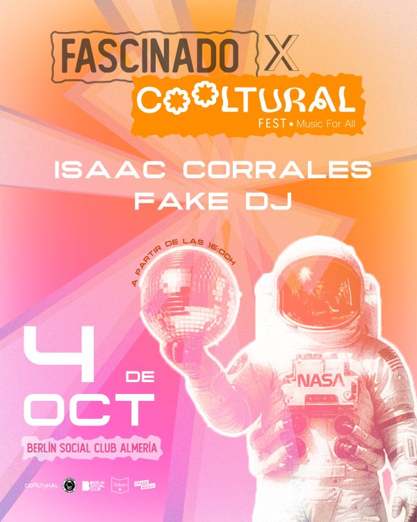 FASCINADO CLUB - ALMERÍA - SALA BERLIN SOCIAL CLUB - SÁBADO 4 DE OCTUBRE
