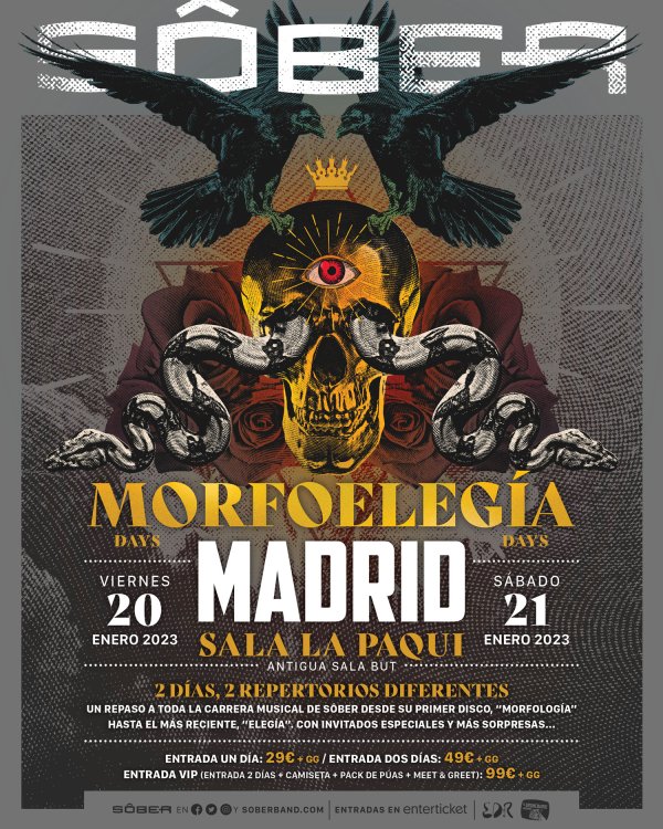 Sôber concierto Madrid