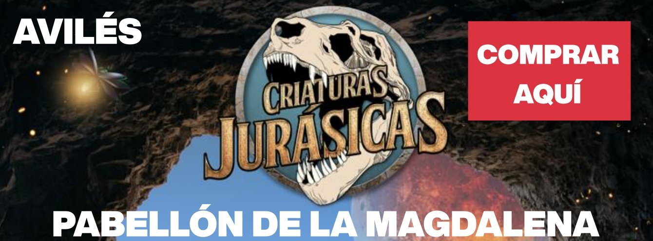 Criaturas Jurásicas en Avilés
