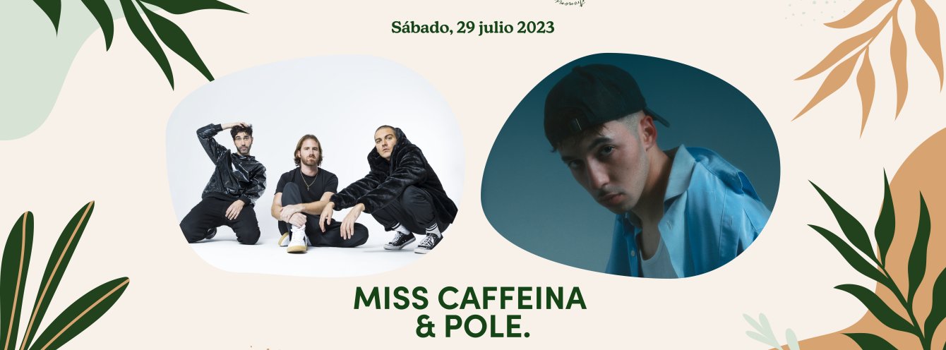 Imagen CONCIERTO DE MISS CAFFEINA & POLE. - ALMERIMAR (ALMERÍA) - CAMPO DE RUGBY - SÁBADO 29 DE JULIO