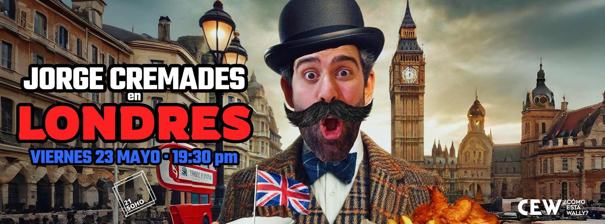 JORGE CREMADES | DESEMPLEADO DEL MES · LONDRES