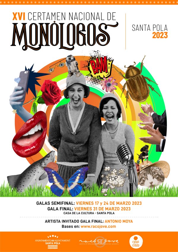 XVI CERTAMEN NACIONAL DE MONÓLOGOS SANTA POLA 2023