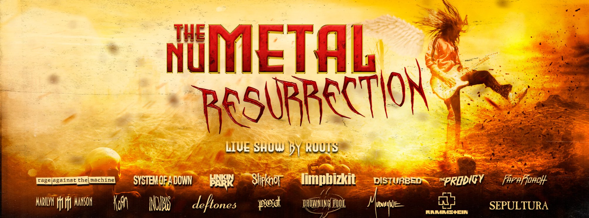 CONCIERTO THE NU METAL RESURRECTION- ALMERÍA - SALA BERLIN SOCIAL CLUB - SÁBADO 17 DE ENERO