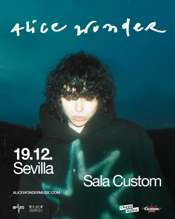 CONCIERTO DE ALICE WONDER - SEVILLA - SALA CUSTOM - VIERNES 19 DE DICIEMBRE