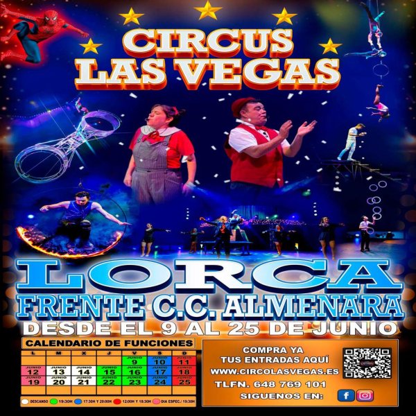 Fabulous Las Vegas circus en LORCA