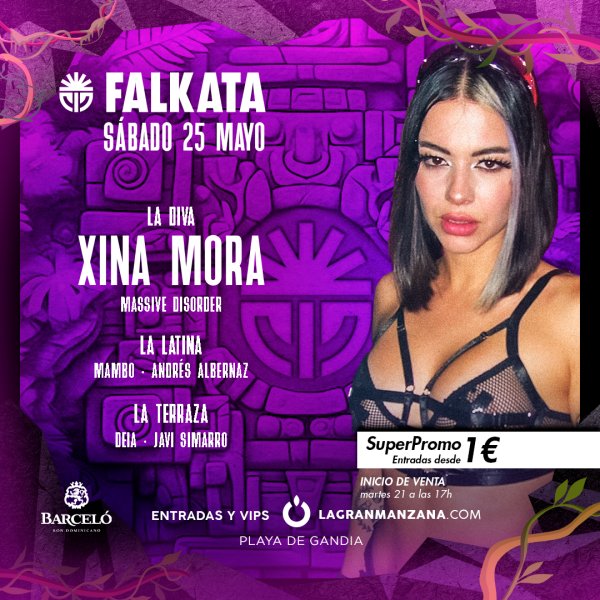 DISCOTECA FALKATA - SÁBADO 25 DE MAYO