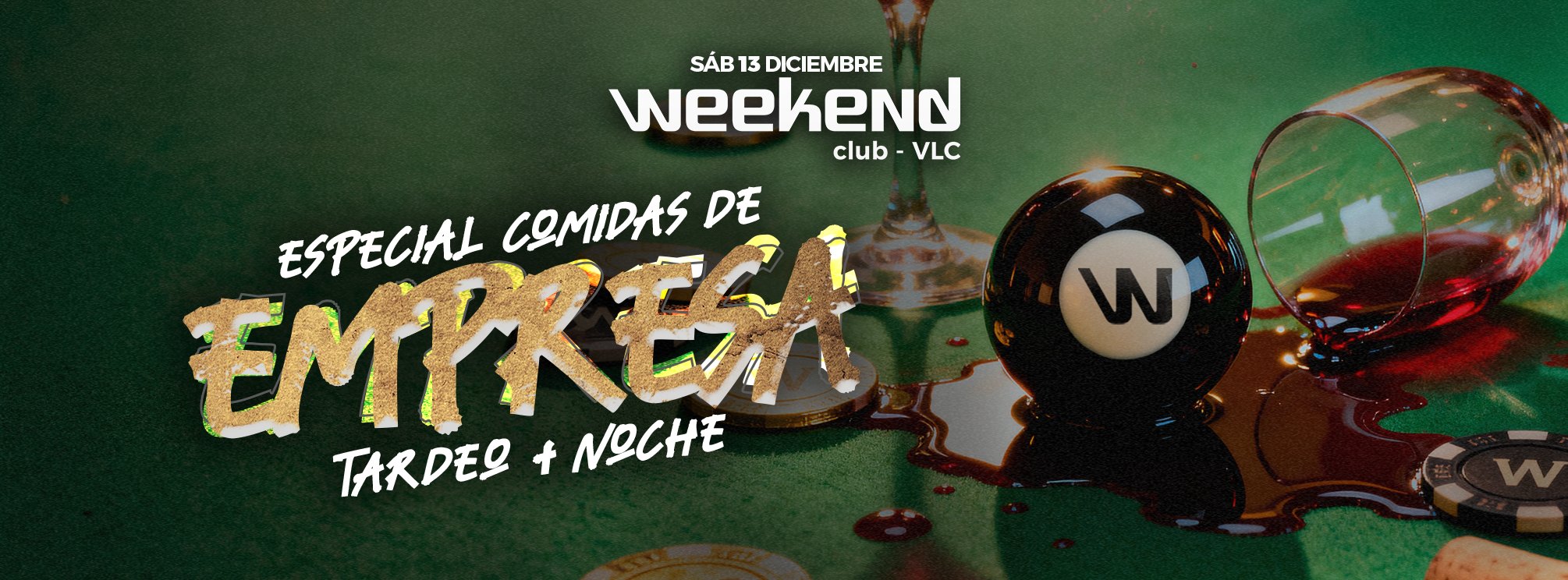 WEEKEND REMEMBER especial comidas de empresa
