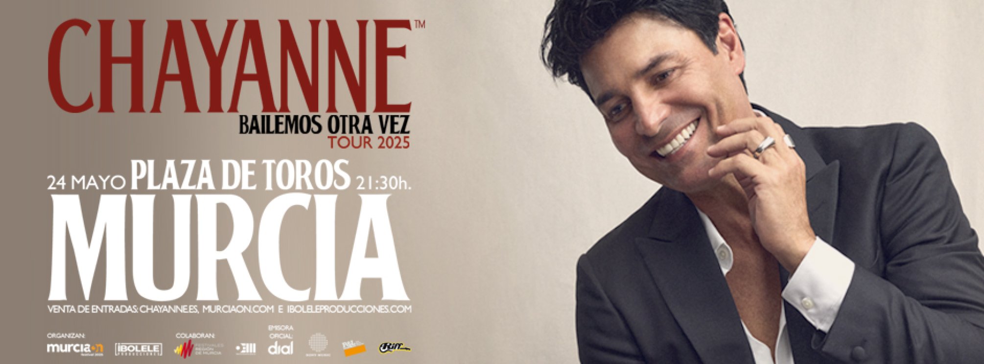 Chayanne. Bailemos otra vez en Murcia