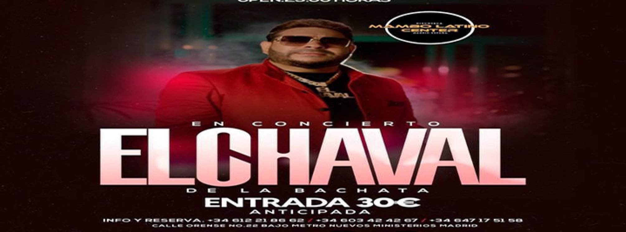 EL CHAVAL DE LA BACHATA DOMINGO 14 JULIO DISCOTECA CENTER